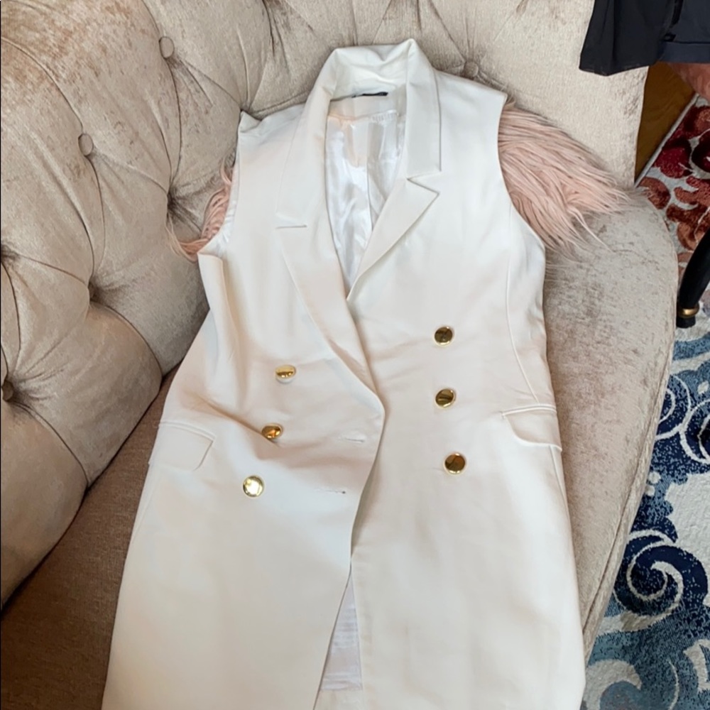 Topshop long length blazer